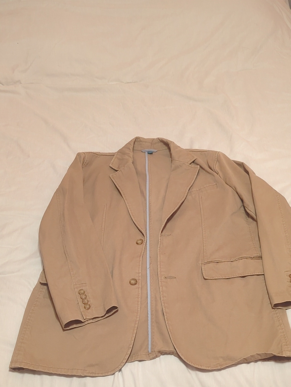 Men's Casual Khaki Blazer Sport Coat